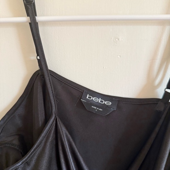 bebe Black Midi Dress - Picture 3 of 4